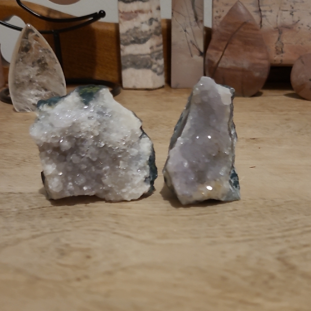 Amethyst Tiny Freeform Geodes--35 Each Or Two For 50